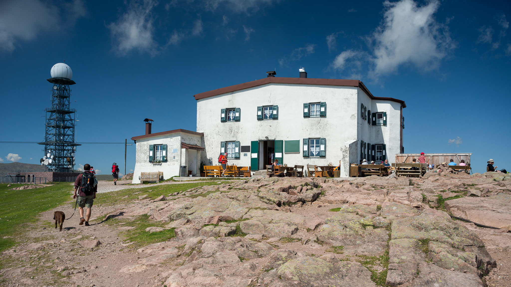 Das Rittner Horn Haus auf 2260 Metern